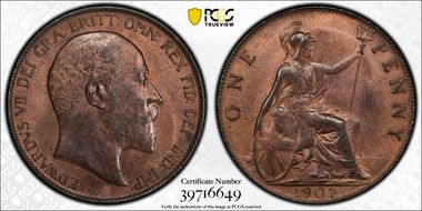 1907 1D S-3990 MS63BN