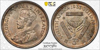 1933 3D KM-15.2 Ag MS65