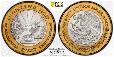 2007-Mo 100 P Quintana Roo MS66