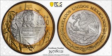 2006-Mo 100 P Guanajuato MS65