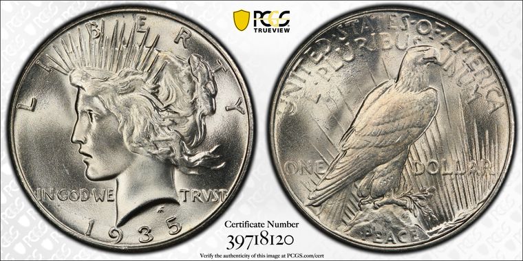 Cert 39718120 - Coin Image