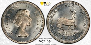 1955 5 Shil KM-52 PL67