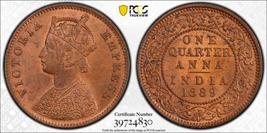 1889(C) 1/4 An SW-6.509 MS64RB