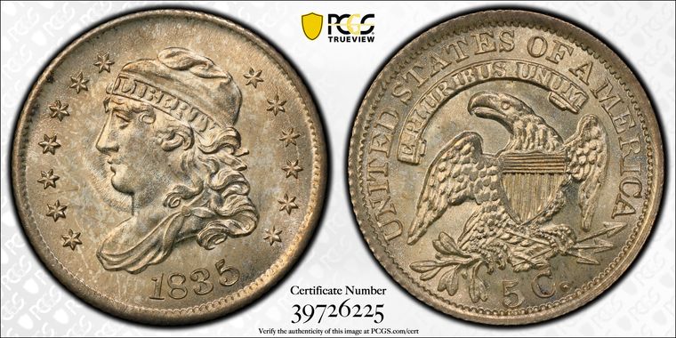 Cert 39726225 - Coin Image