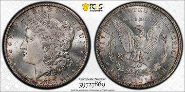 1885-S $1 MS64+