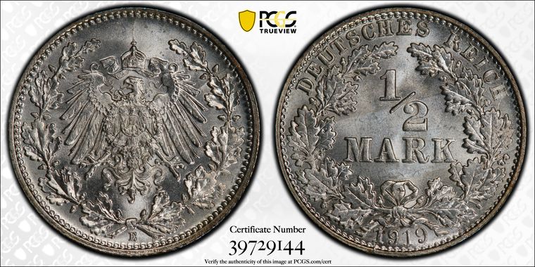 Cert 39729144 - Coin Image