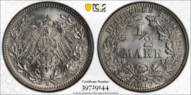 1919-E 1/2 Mk J-16 MS67+