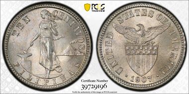 1907 10C MS67
