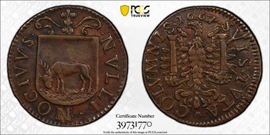 1667 Jeton Feuardent-10332 Cu Francois Sermange N1BN