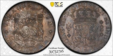 1767-Mo MF 8 R Yon-M8-67 Calico-1092 MS62