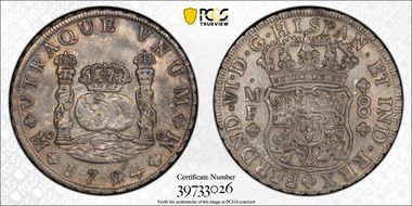 1754-Mo MF 8 R Yon-M8-54 Calico-482 AU50