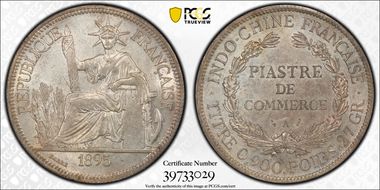 1895-A Piastre Lec-277 MS62