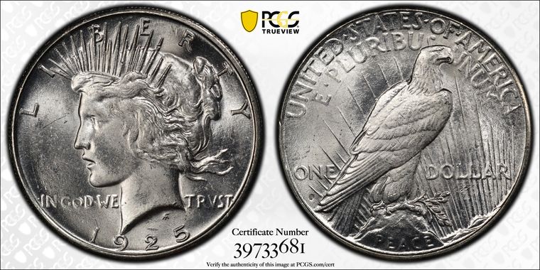 Cert 39733681 - Coin Image