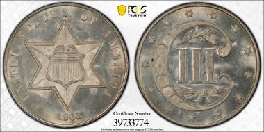 1863 3CS MS66+