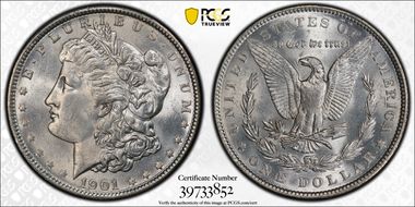 1901 $1 MS63