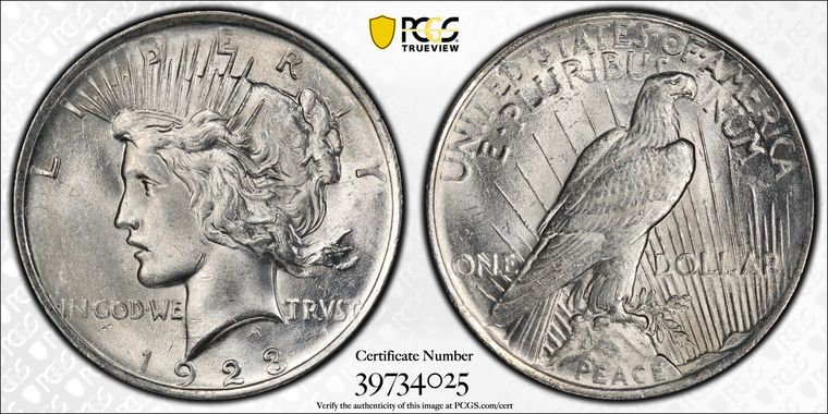 Cert 39734025 - Coin Image