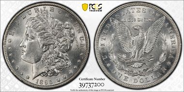 1895-O $1 MS62