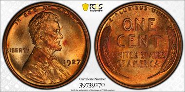 1927 1C MS65RB