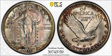 1917-S 25C Type 2 N1