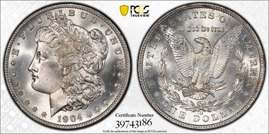 1904-O $1 MS67