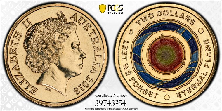 Cert 39743254 - Coin Image