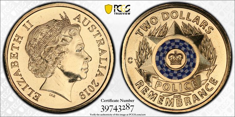 Cert 39743287 - Coin Image