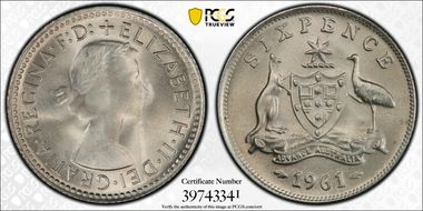 1961(m) 6D MS67
