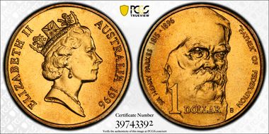 1996-B $1 Parkes MS67