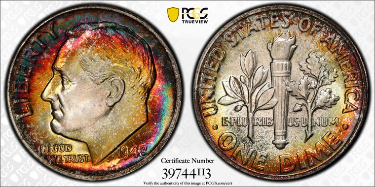 Cert 39744113 - Coin Image