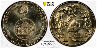 2016 $1 50 Yrs Decimal Currency MS67