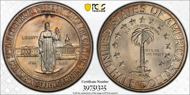 1936-D 50C Columbia MS67