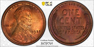 1923 1C MS65RB
