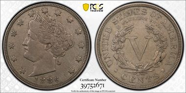 1886 5C RPD FS-301 VF35