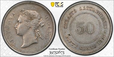 1896 50C AU50