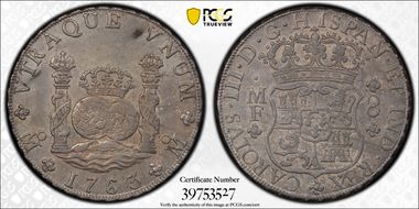 1763-Mo MF 8 R Calico-1086 AU50