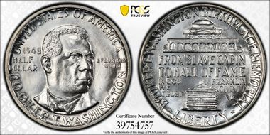 1948 50C Booker T. Washington MS67+