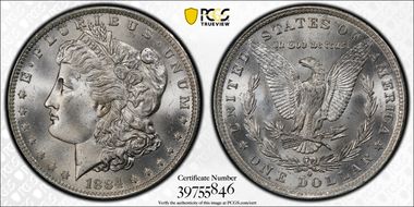 1884-O $1 MS66+