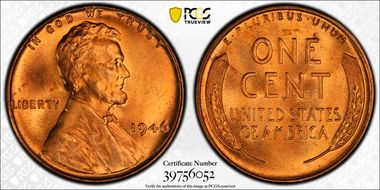 1946 1C MS66RD