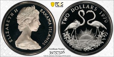1970 $2 PR69DCAM
