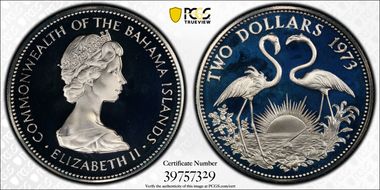 1973 $2 PR68DCAM
