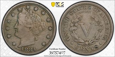 1884 5C RPD FS-301 VF25