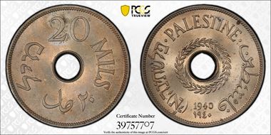 1940 20 Mil KM-5 MS64