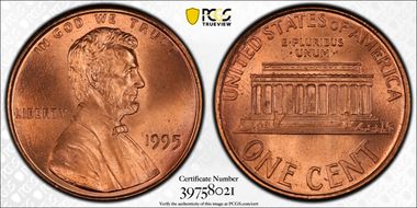 1995 1C DDO, FS-101 MS66RD