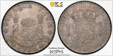 1764-Mo MF 8 R Calico-1087 AU53