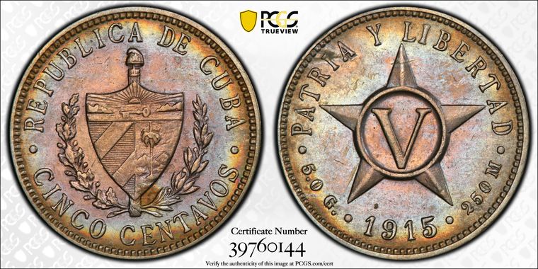 Cert 39760144 - Coin Image