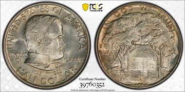 1922 50C Grant MS66+