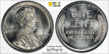 1943/2-S 1C DDO, FS-101 MS64