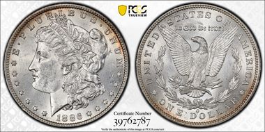 1886-O $1 MS61