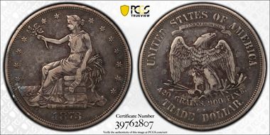 1873-CC T$1 Trade VF20