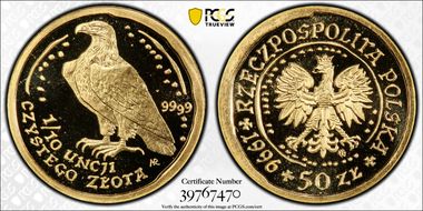 1996 MW 50 Zl Eagle MS68